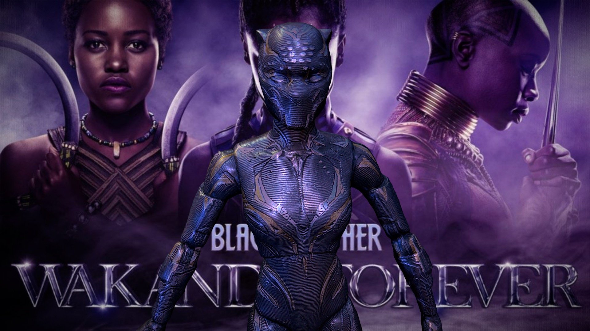 Black Panther (shuri) Iphone Scaniverse Buy Royalty Free 3D model