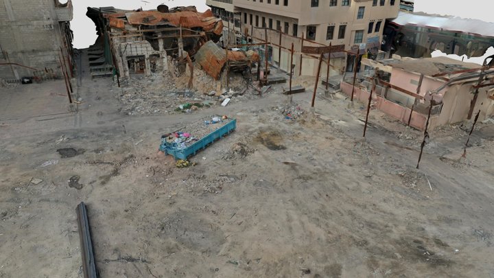 Souq Al Silah reconstruction - Cleaned 3D Model