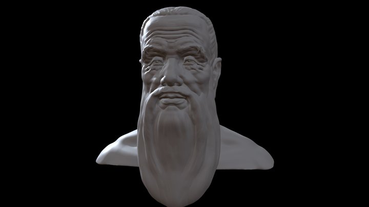 U Mesh Confuciuslo W 3D Model