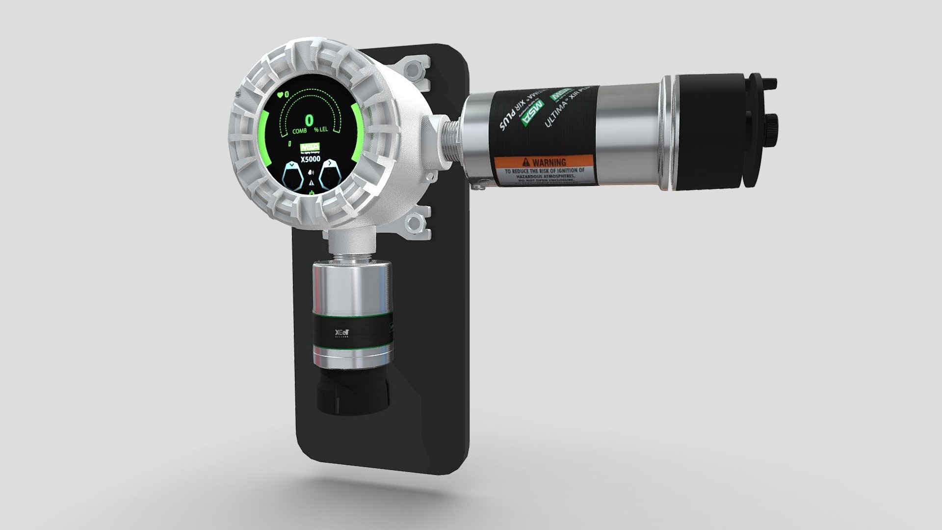 X5000 MSA 3D model by MSASafetyLAR [0b0ade9] Sketchfab