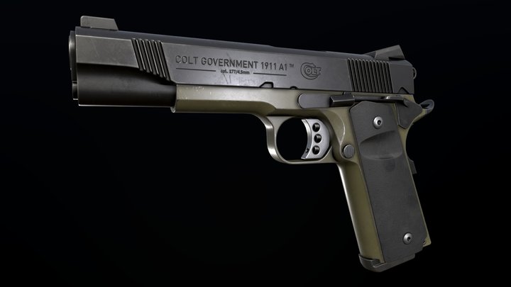 Colt 1911 3D Model