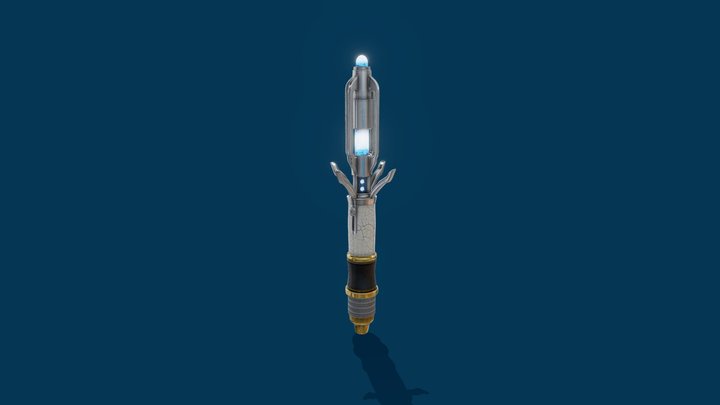 14th Doctor Sonic Screwdriver - Doctor Who 3D Model