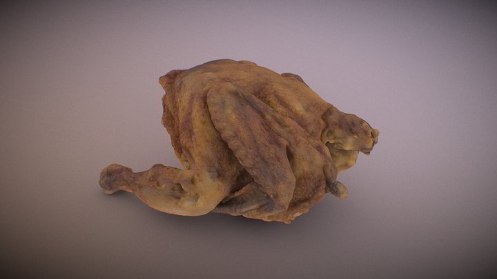 roast chicken (Downloadable) 3D Model