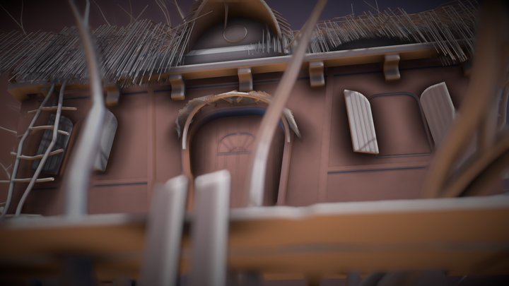 cottage 3D Model