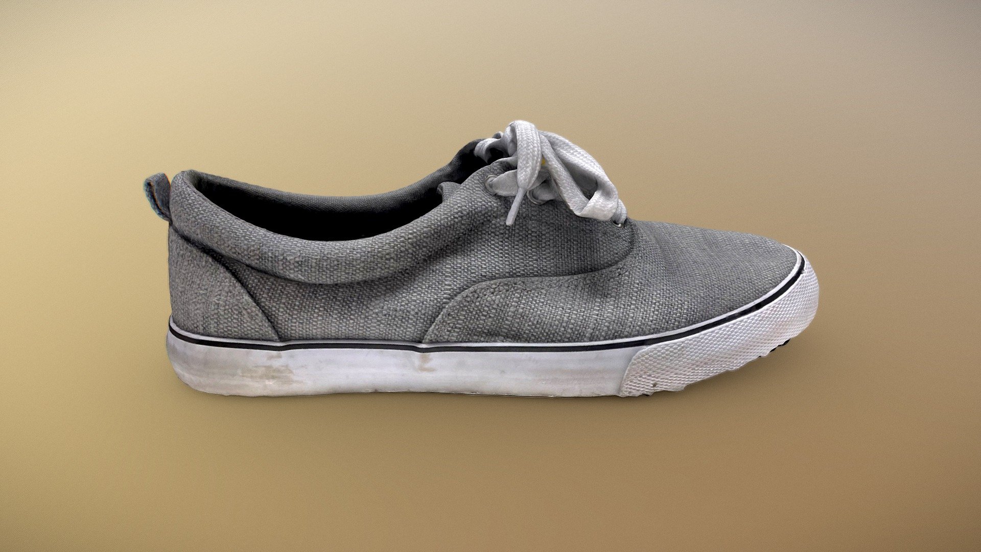 Grey Canvas Sneaker