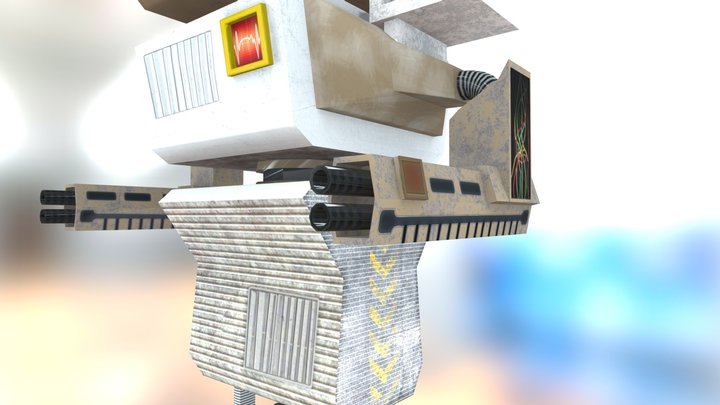 Robo Obj 3D Model