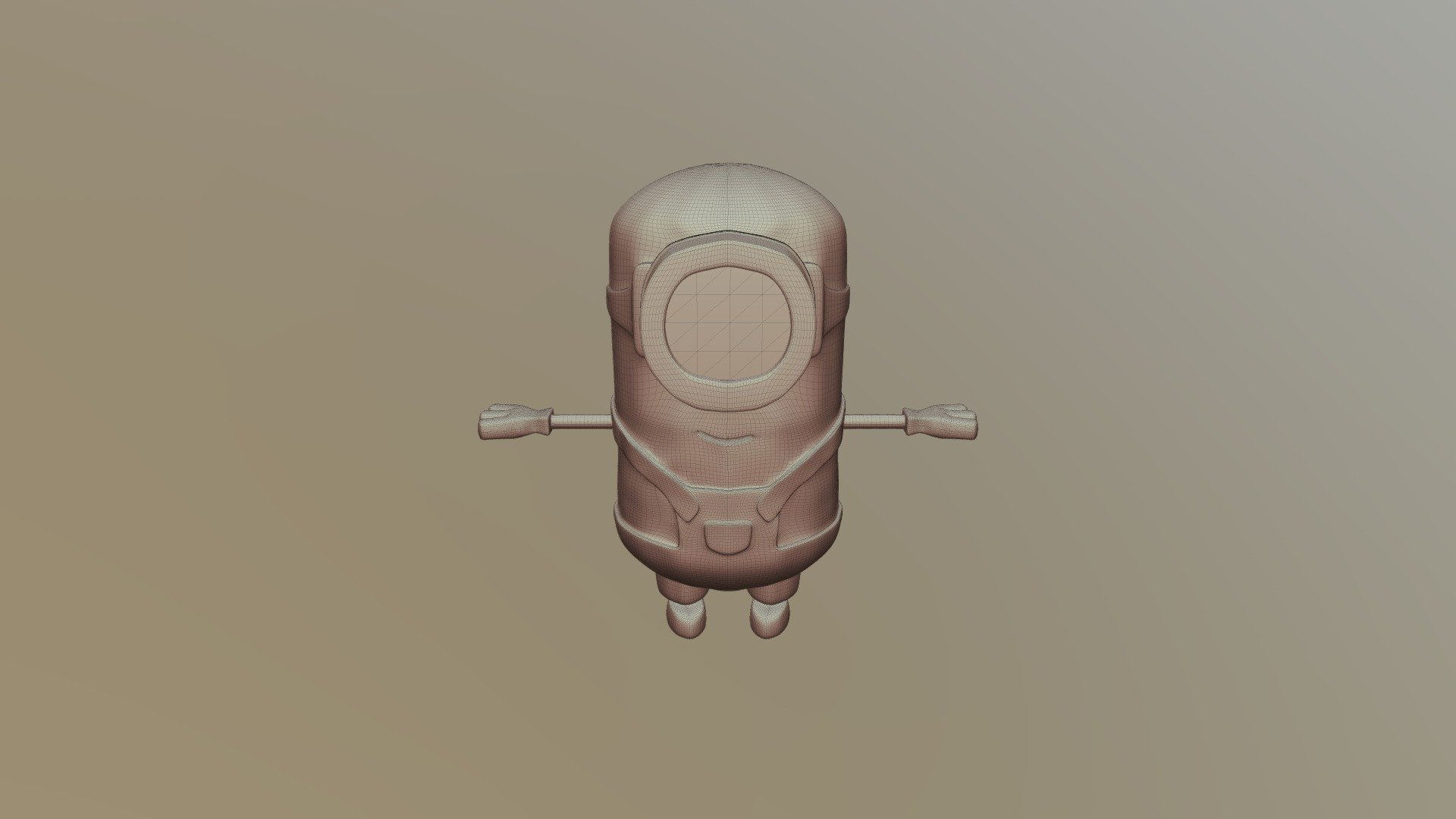 Minion - 3D model by Paula Romero (@PaulaRomero) [0b0dc8f] - Sketchfab