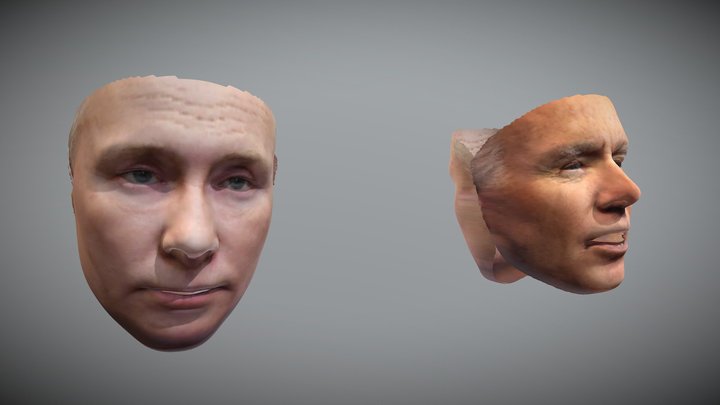 World leaders doing rounds (Made in March 2021) 3D Model