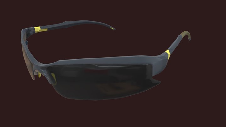 Sunglasses Game Res 3D Model