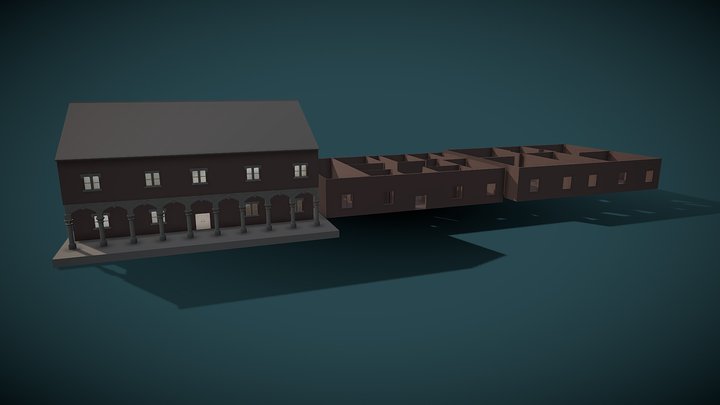 Old House 3D Model