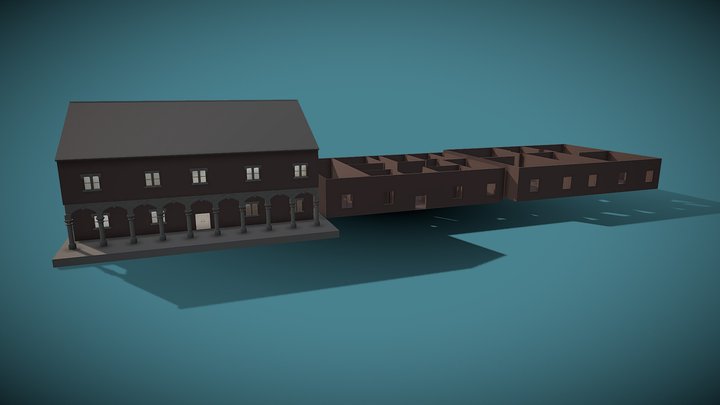 Old House 3D Model