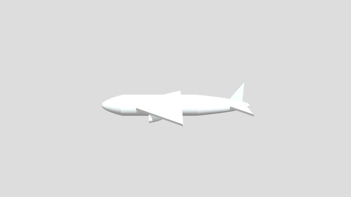 Avión 3D Model