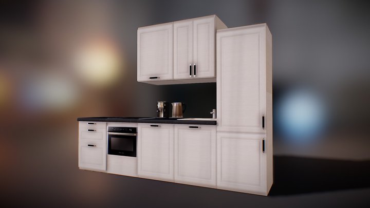 Kitchen Set 3D Model