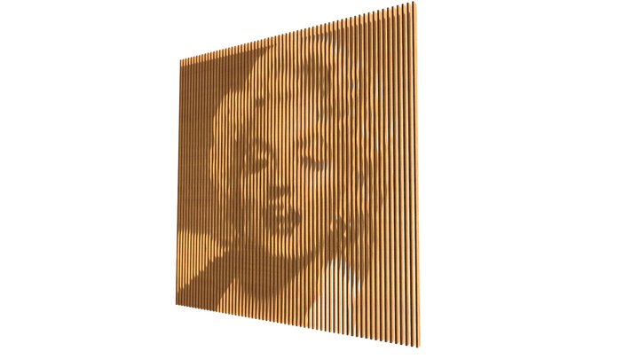 Marilyn 3D Model