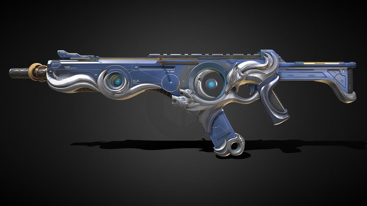 Apex Legends Carbine R301 Lunar Fury – Free 3D Model STL