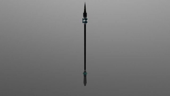 Staff 3D Model