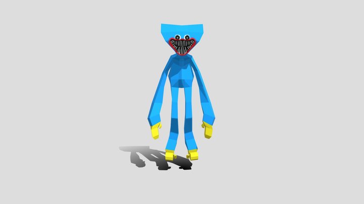 Huggy Wuggy Ps1 3D Model
