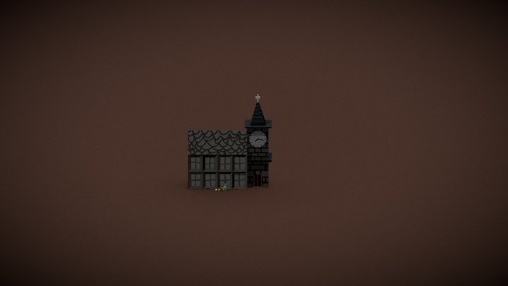 Halloween assest pack, graveyard 3D Model