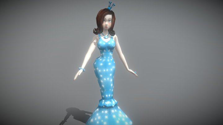 3DRT - Fantasy Princess - 01 3D Model