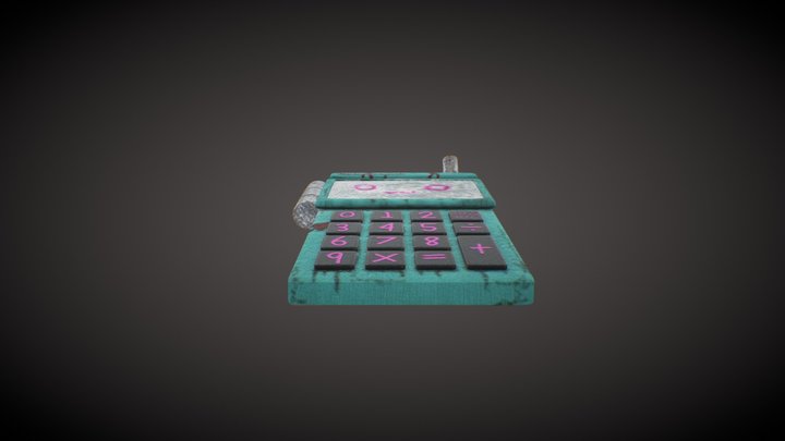 Cute little devil, GasPoweredCalculator 3D Model