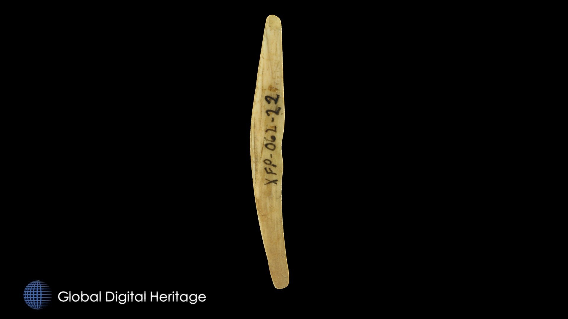 XFP-062 Bone tool, Sanak Island, Alaska