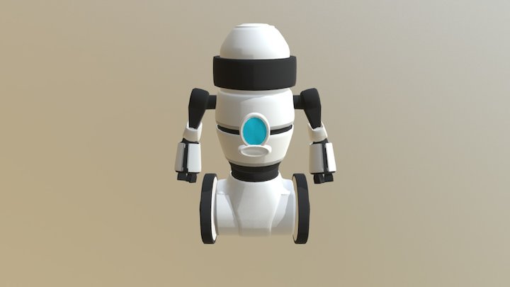 Robot Animation 3D Model