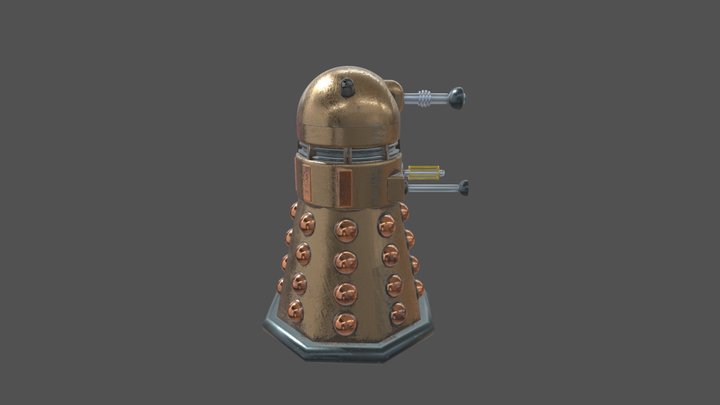 Darek, Kaled Inspector 3D Model