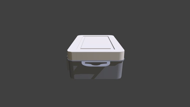 Plastic BOX FREE 3D Model