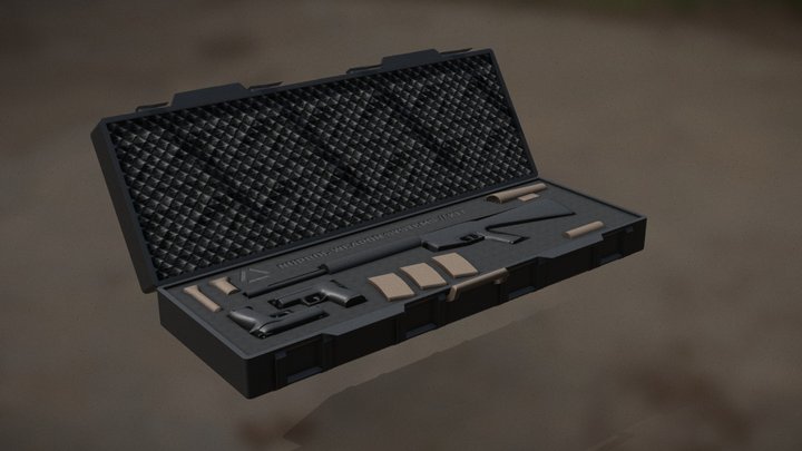 Hard Weapons Case 3D Model