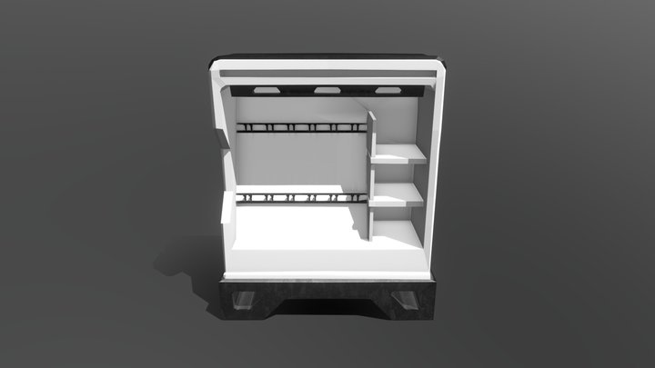 Weapons Locker 3D Model