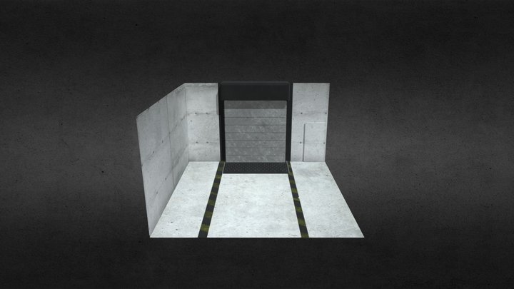 Warehouse Corner 3D Model