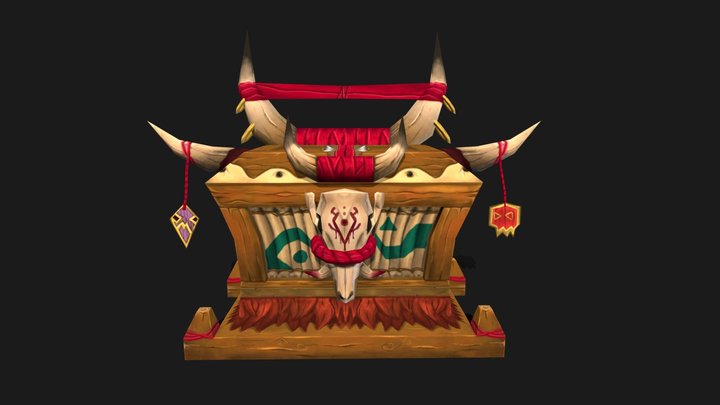 DAE WARCHEST - RACE: TROLL 3D Model