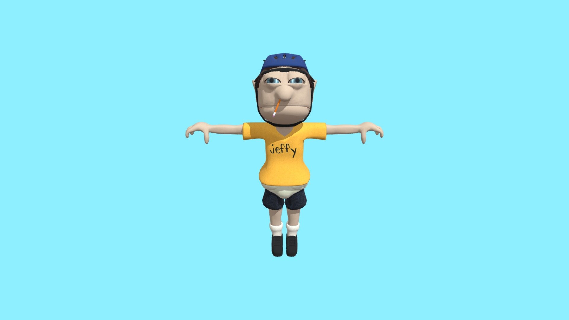 jeffy - Download Free 3D model by SML Woody (@jackxxss87) [0b1b012 ...