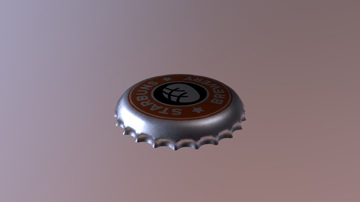 Bottle Cap 3D Model