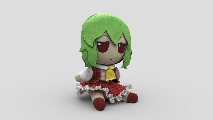 東方 Project - Yuuka Fumo (3D scan)