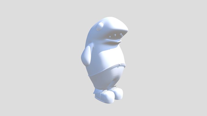 Little shark 3D Model