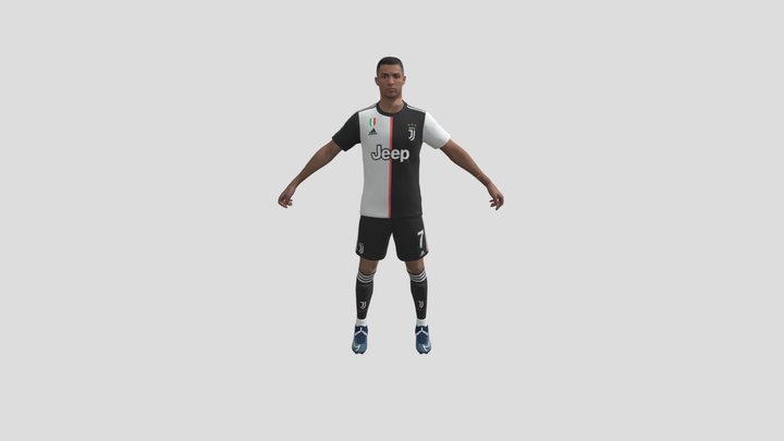 cristiano Samba Dancing 3D Model