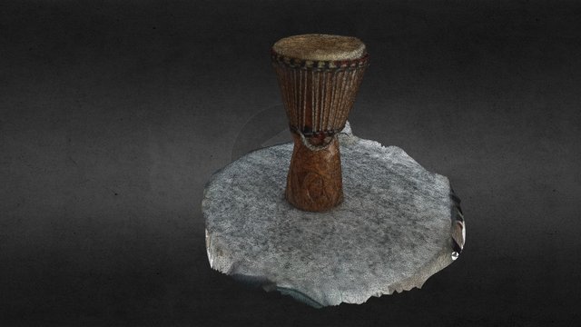 african-Jambè 3D Model