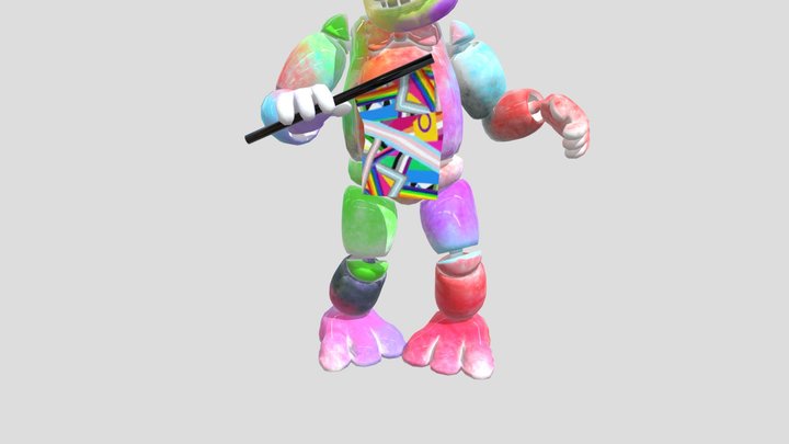 Negate Rainbow Freddy
