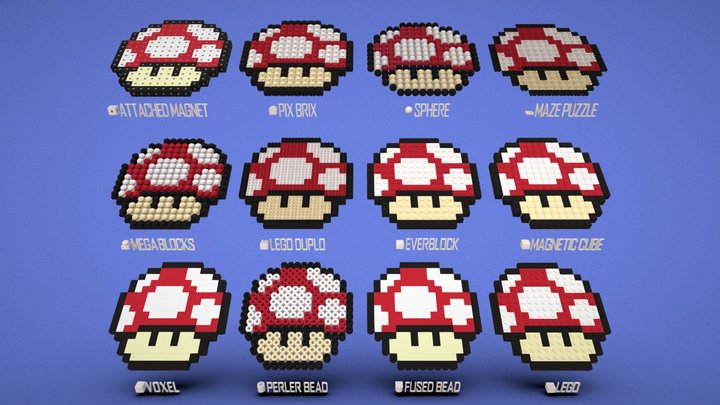 Megablocks 3D models - Sketchfab