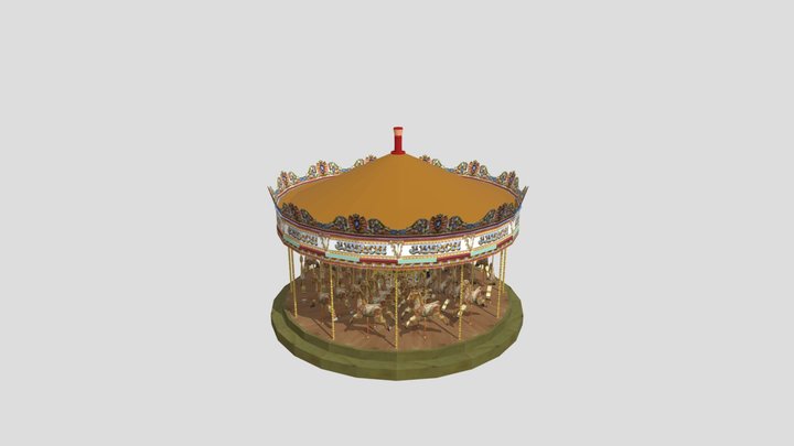 permainan kuda keliling – Modello 3D gratuito STL