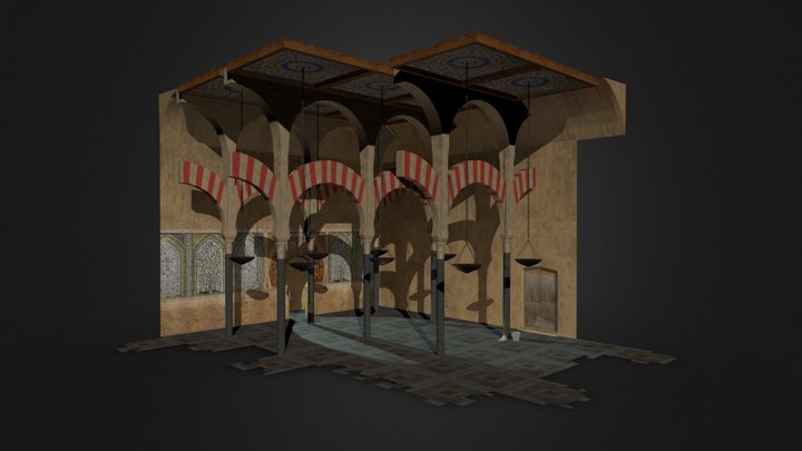 Mosque Lighting 1 3D Model