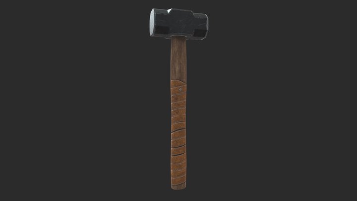 Sledge Hammer 3D Model