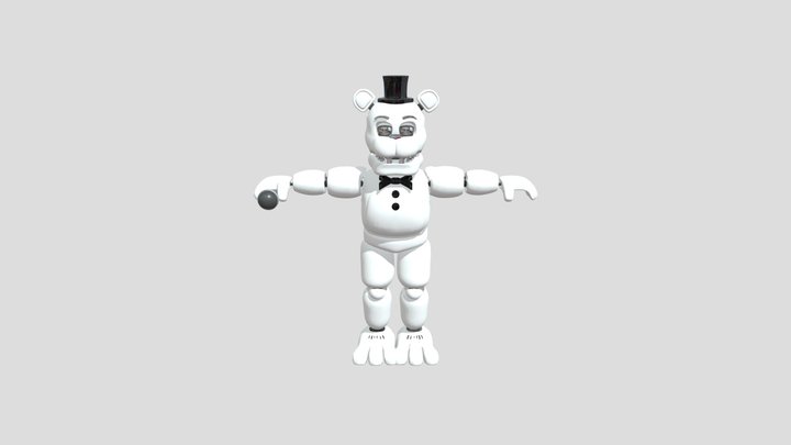 Coolioart Unwithered Freddy 3D Model