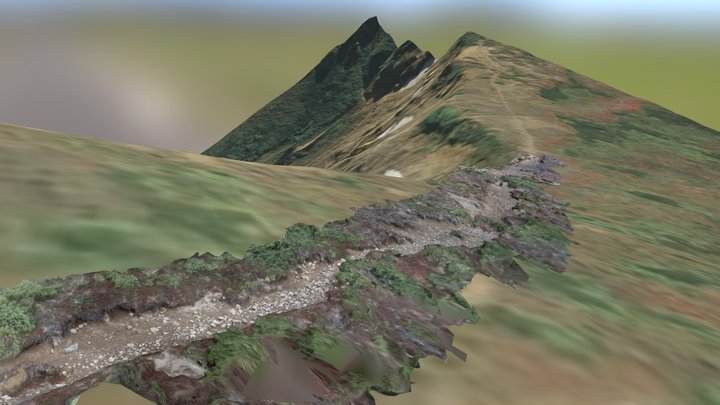 28-2 ポン化雲→化雲岳山頂(11/14) 2025.9 – Modello 3D gratuito STL