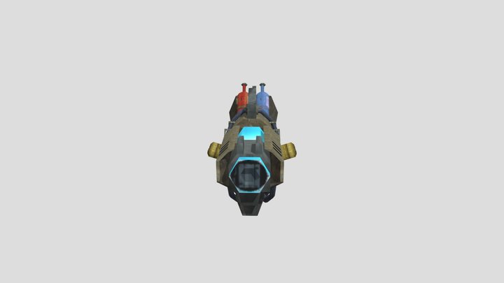 Portal Gun 2 Prototype – Modello 3D gratuito STL