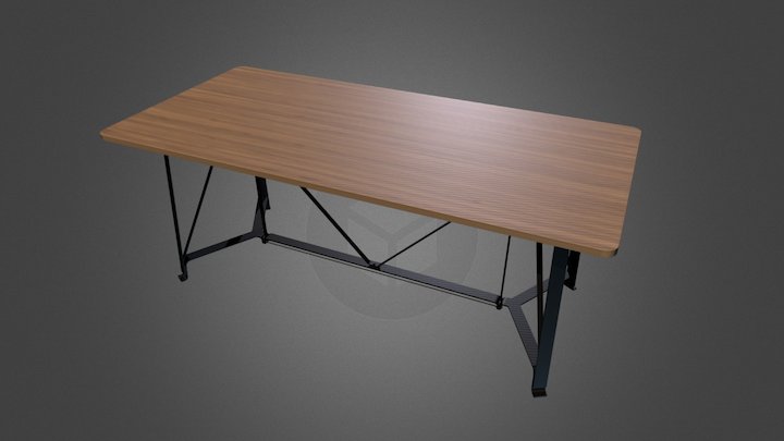 F1 Table 3D Model
