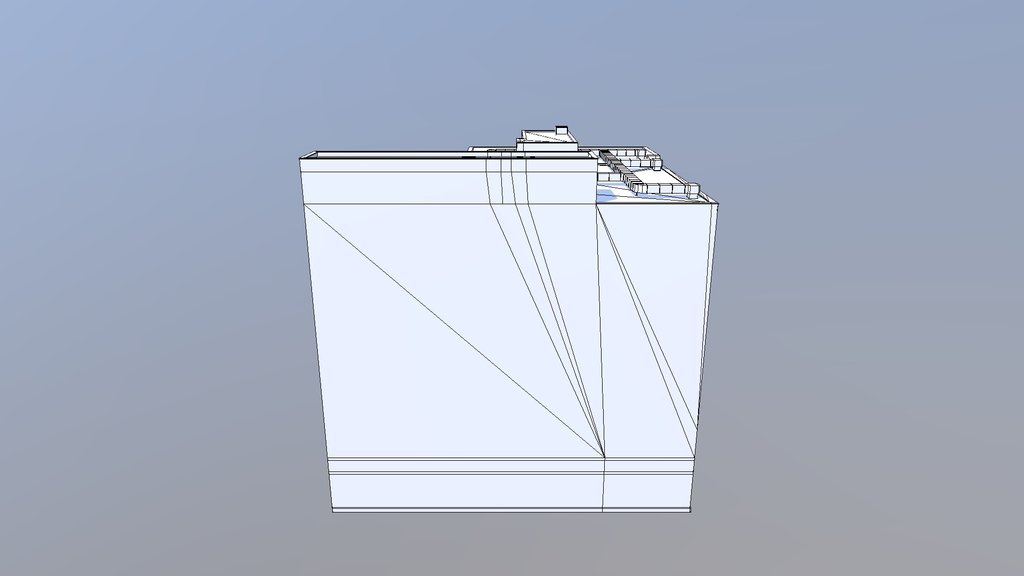 Office Building POLYGON STYLE