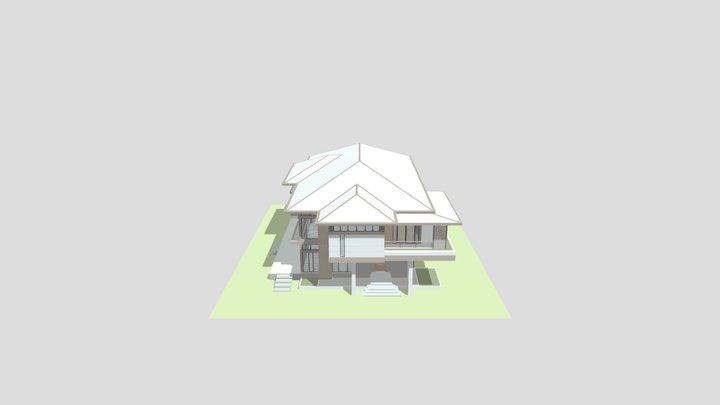 200827 Main House LV 3D Model