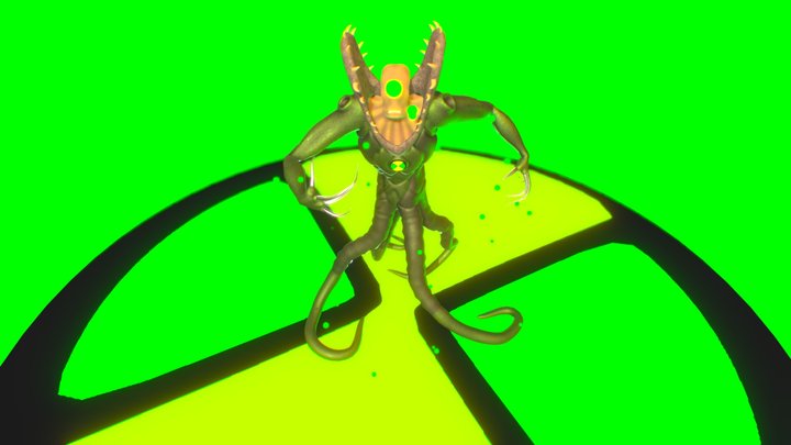 TENISON MONSTER [Florauna] 3D Model